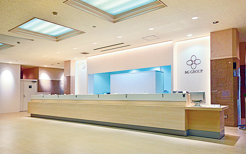八戸西健診プラザ　受付